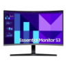 Samsung 27' S39GD FHD 1800R Curved Monitor 1920X1080 16:9 VA 100Hz 4ms 250cd/m2 D-Sub HDMI Tilt VESA Headphone Eye Saver Mode