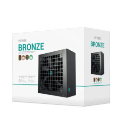 DeepCool PF700X 700W Gamer Storm 80  Bronze/ Cybenetics ATX Power Supply 120mm Fan, Japanese & Taiwanese Capacitors, DC to DC