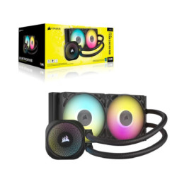 Corsair iCUE LINK TITAN 240 RX RGB AIO Liquid CPU Cooler - Black,  73.5 CFM, 2100 RPM, Aluminum Radiator, Copper Cold Plate, 