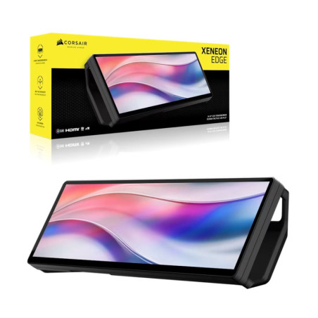 Corsair XENEON EDGE 14.5' LCD Touchscreen, 2560x720@60Hz, HDMI/USB-C, 5-point touch, magnetic mount, detachable stand, vertic