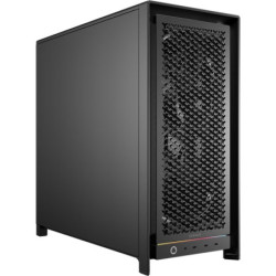 Corsair FRAME 5000D WORKSTATION Mid-Tower Case - Black, supports E-ATX, tempered glass, high airflow design, 420mm radiator, 
