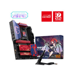 MSI B850 MLG EDITION, AM5, Ryzen 9000/8000/7000, DDR5-8400 , PCIe 5.0, M.2 Gen5/Gen4, HDMI 8K, USB-C 20Gbps, Wi-Fi 7, BT 5.4,