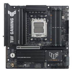 ASUS AMD TUF GAMING B650EM-PLUS WIFI (AM5) Micro-ATX Motherboard, DDR5(4x), 12 2 1 Power Stages, PCIe 5.0, 3x M.2, Front USB-