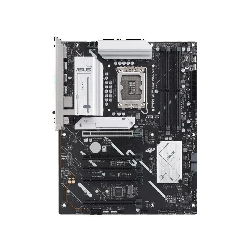 ASUS PRIME B860-PLUS WIFI-CSM ATX Motherboard, 2x M.2 slots, 4x SATA, WiFi 6E