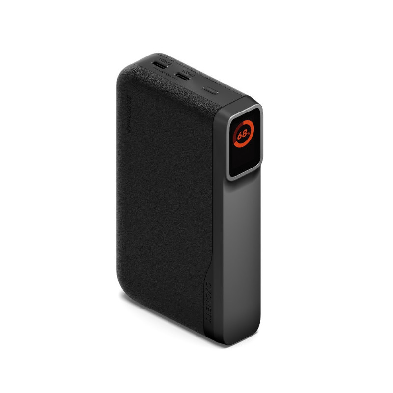 Cygnett Encore 20k mAh Power Bank - Graphite(CY5633PBCHE), 65W, 2x USB-C PD, 1x USB-A Ports, LED Display,Fast Charge,3x Devic
