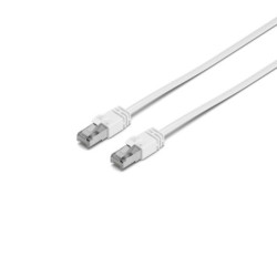 Cygnett Unite CAT6 RJ45 Gigabit Ethernet Cable 2m – White (CY5649PCAT6), 10Gbps, Protective PVC Layer, Universal Compatibil