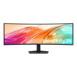 Samsung 49' ViewFinity Monitor Dual QHD 5120x1440 5ms 32:9 1000R Tilt Swivel Height Adjust VESA DisplayHDR 400 1xUSB-C DP 2xH