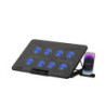 Rapoo Laptop Cooling Pad CF300, 8 High-Efficiency Cooling Fans , 7 Adjustable Angles, Multi-Functional & Versatile