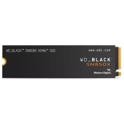 Western Digital WD BLACK SN850X NVMe™ SSD - 8TB, Without Heatsink M.2 2280, 7200MB/s 6600MB/s R/W 1200K/1200K IOPS  PCIe Ge