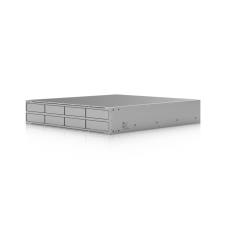 Ubiquiti UNAS Pro 8,2U Rack-Mount NAS,8 × 2.5/3.5' HDD Bays(SSD trays sold separately),2 × M.2 NVMe SSD,Fast Access, Low La