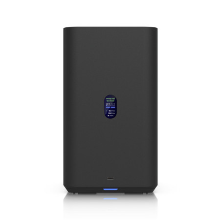 Ubiquiti UNAS 2, Black, UniFi Network Attached Storage (2)3.5' HDD Bays, 2.5 GbE Networking, USB-C Connectivity, PoE   Adapte