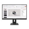 LENOVO ThinkVision E22-40 21.5-22' FHD IPS Monitor 1920x1080 100Hz 16:9 Anti-Glare Height Adjustable Tilt Swivel Pivot VGA DP