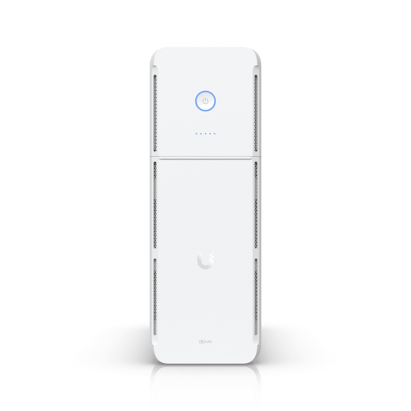 Ubiquiti UniFi UPS Tower, UniFi 1kVA Uninterruptible Power Supply,10 outlets, Swappable Battery, 108Wh, (300W) Runtime 7 minu