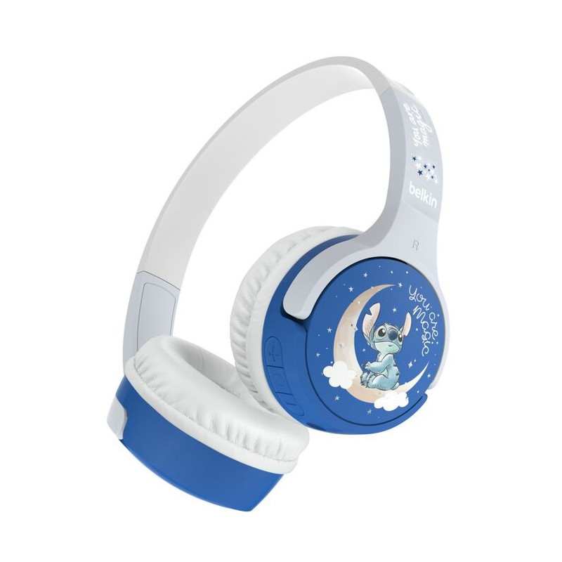 Belkin SoundForm Mini New Wireless On-Ear Headphones for Kids (Disney Collection) - (AUD002qcLSV3-D),85db Volume,30 hours of 
