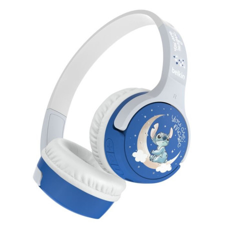 Belkin SoundForm Mini New Wireless On-Ear Headphones for Kids (Disney Collection) - (AUD002qcLSV3-D),85db Volume,30 hours of 