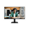 AOC 23.8' IPS, 1920×1080@144Hz, 4ms GtG, 300 cd/m², 1500:1, 178° VA, sRGB 112%, HDMI/DP, tilt -5°~23°, 16.7M colors, 1
