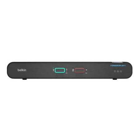 Belkin Universal 2nd Gen Secure KVM Switch, 2-Port Dual Head w/CAC - Belkin (F1DN202KVM-HA-4)