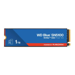 Western Digital WD Blue SN5100 NVMe™ SSD - 1TB, M.2 2280, PCIe Gen4, Read 7100MB/s, Write 6700MB/s, 1000K/1300K IOPS, TBW 6