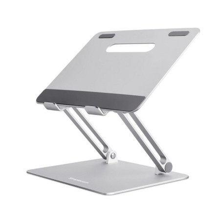 Simplecom CL520 Adjustable Aluminium Ergonomic Riser Stand for Laptop MacBook, Adj 15cm, Tilt, 10'-17', 4kg, 0.9kg, Airflow, 