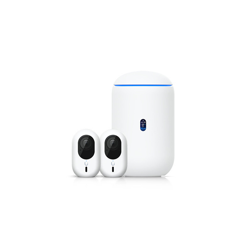Ubiquiti Advanced Home Surveillance Bundle (2 Instant Cameras Pack), Includes 1× UDR7, 2× UVC-G6-INS-W, *Requires MicroSD c