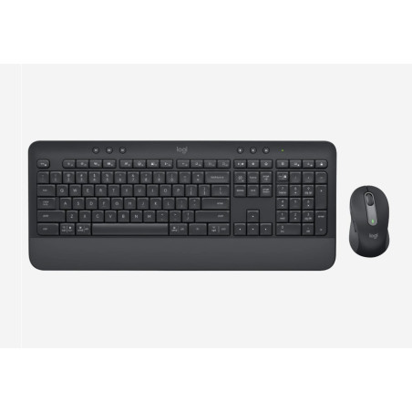 Logitech MK650 Wireless Keyboard & Mouse - Graphite for Business