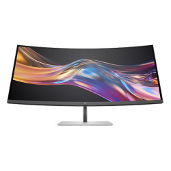 HP Series 7 Pro 738PU 38' Curved 4K WQHD Thunderbolt IPS Monitor 3840x1600 21:9 5ms Height Adjust Tilt Swivel Pivot HDMI DP U