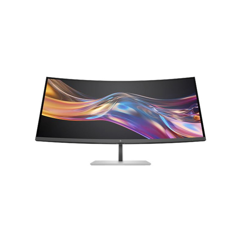 HP Series 7 Pro 738PU 38' Curved 4K WQHD Thunderbolt IPS Monitor 3840x1600 21:9 5ms Height Adjust Tilt Swivel Pivot HDMI DP U