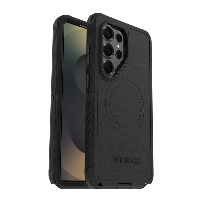 OtterBox Defender Pro Magnets Samsung Galaxy S26 Ultra 5G (6.9') Case Black - (77-99859), DROP  7X Military Standard, Tri-Lay
