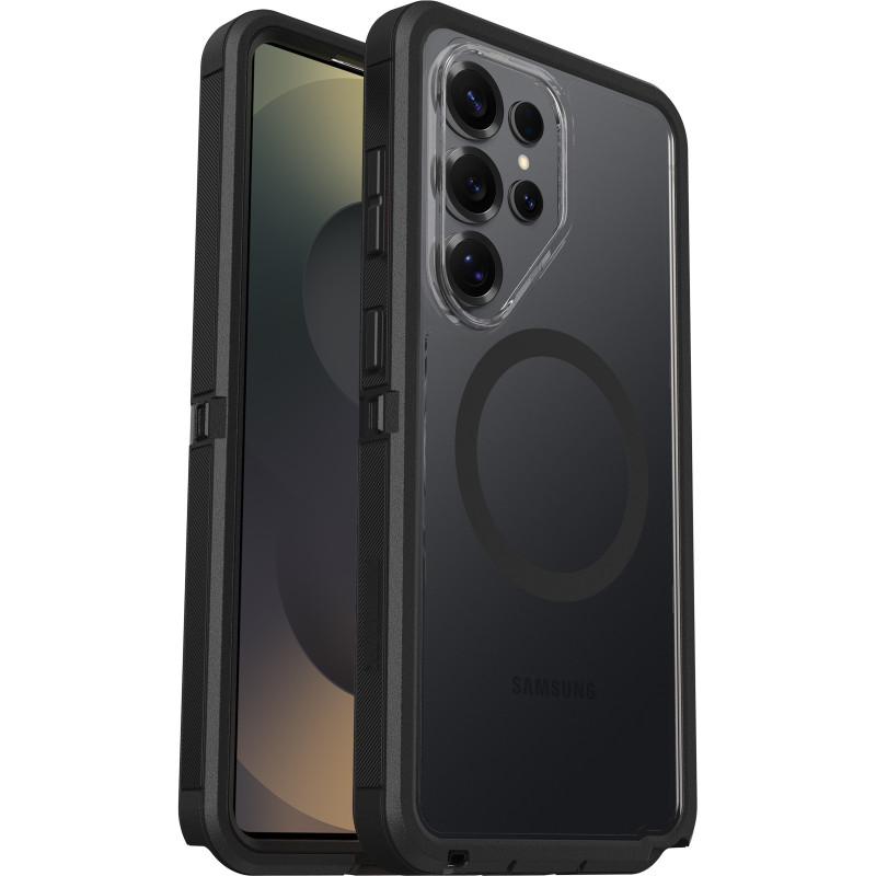 OtterBox Defender Pro XT Clear Samsung Galaxy S26 Ultra 5G (6.9') Case Dark Side (Clear/Black) -(77-99896),DROP  7X Military 