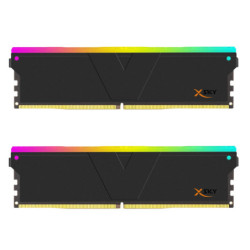 V-Color TMXSAL1660836KWK 32GB (2x16GB) DDR5 6000MHz MANTA XSKY RGB U-DIMM CL 36-38-38-96 1.25V (BLACK) AMD EXPO