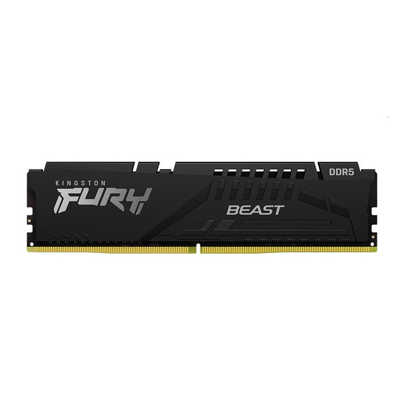 Kingston 16GB (1x16GB) DDR5 5600MT/s CL40 FURY Beast Black XMP Memory