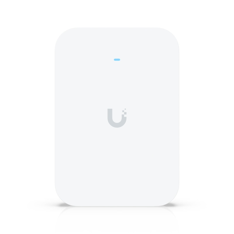 Ubiquiti U7 Pro XG Wall, Wall-Mounted 6 GHz-Ready WiFi 7 AP, 1/2.5/10 GbE support.