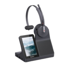 Yealink WH64 Mono Workstation, Yealink WH64 Workstation is an industry-leading DECT wireless headset with dual/single-ear opt