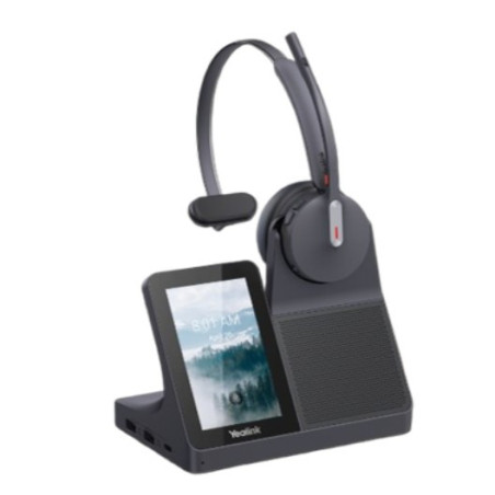 Yealink WH64 Mono Workstation, Yealink WH64 Workstation is an industry-leading DECT wireless headset with dual/single-ear opt