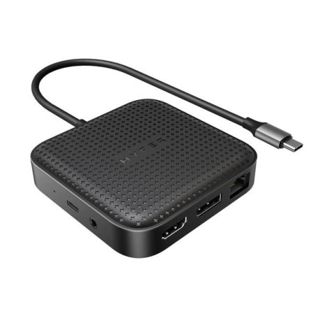 Targus HyperDrive USB4 Mobile Dock USB-C 100W PD Passthrough 8K@30Hz 4K@60Hz 1xDP1.4 1xHDMI2.1  2xUSB-A 1xUSB-C 1xUSB4 Black 