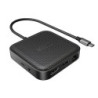 Targus HyperDrive USB4 Mobile Dock USB-C 100W PD Passthrough 8K@30Hz 4K@60Hz 1xDP1.4 1xHDMI2.1  2xUSB-A 1xUSB-C 1xUSB4 Black 