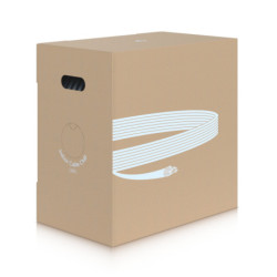 Ubiquiti UniFi Indoor Cable Cat6A CMP, Category 6A Ethernet Cable, High-Speed Deployments In Environments, Require Plenum-Rat