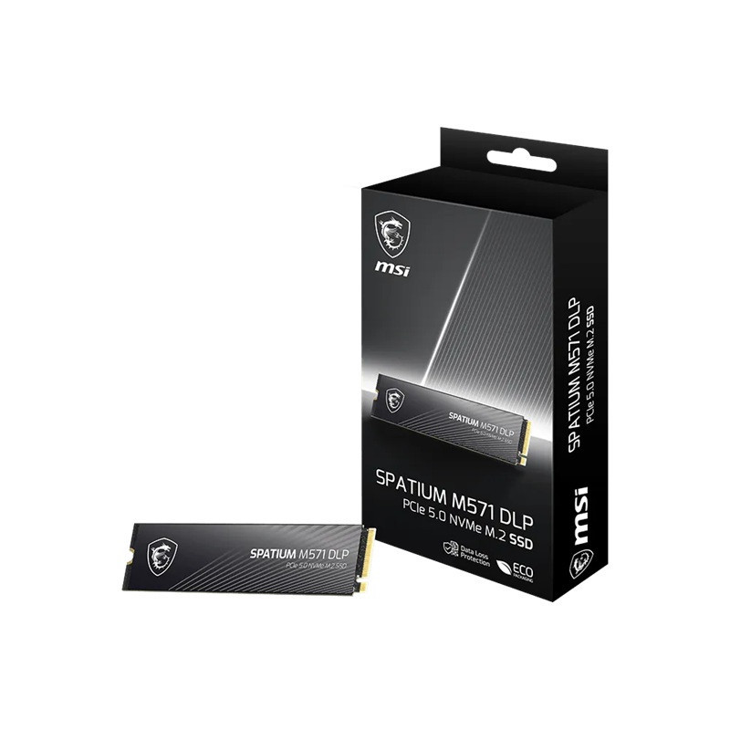 MSI SPATIUM M571 DLP PCIe 5.0 NVMe M.2 4TB, PCIe 5.0x4, NVMe 2.0, M.2 2280, Phison E28, 14500/11000MB/s, 2600K IOPS, 2800TBW,