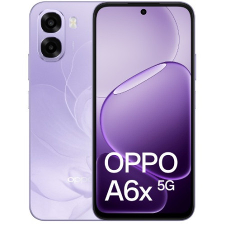 OPPO A6x 5G 128GB - Violet Purple (CPH2783AU Violet Purple)*AU STOCK*, 6.75', HD , 120Hz, 4GB/128GB, 50MP/5MP, Dual SIM, 6100