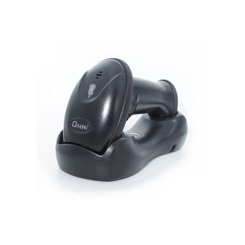 Oxhorn Wireless 2.4G Bluetooth 5.0 2D Barcode Scanner Commercial Grade USB Fast reliable Plug&Play 5V 1A  Sensor Pixel rechar