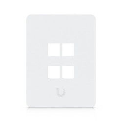 Ubiquiti Universal Paintable Keystone Wall Plate, 4-Pack, Universal Keystone Wall Plate, Paintable Cover For Clean, Customiza