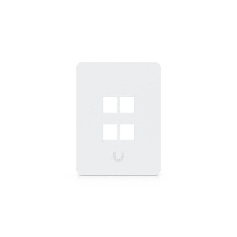 Ubiquiti Universal Paintable Keystone Wall Plate, 4-Pack, Universal Keystone Wall Plate, Paintable Cover For Clean, Customiza