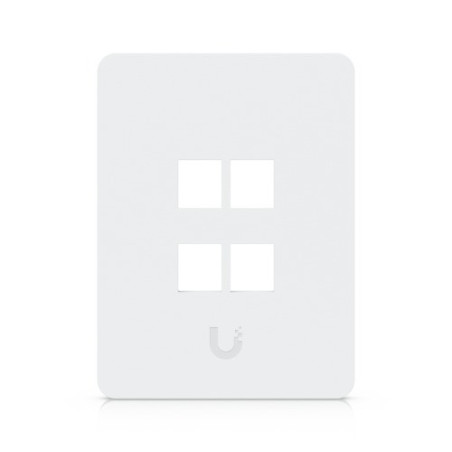 Ubiquiti Universal Paintable Keystone Wall Plate, 4-Pack, Universal Keystone Wall Plate, Paintable Cover For Clean, Customiza