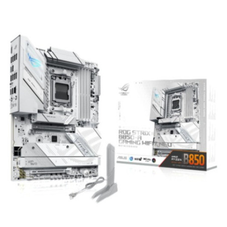 ASUS AMD ROG STRIX B850-A GAMING WIFI7 NEO, AM5, 4DIMM, 256GB DDR5, 8400 MT/s, PCIe5.0 x16, x4 M.2, WiFi7, 5GbE, USB20 Gbps, 