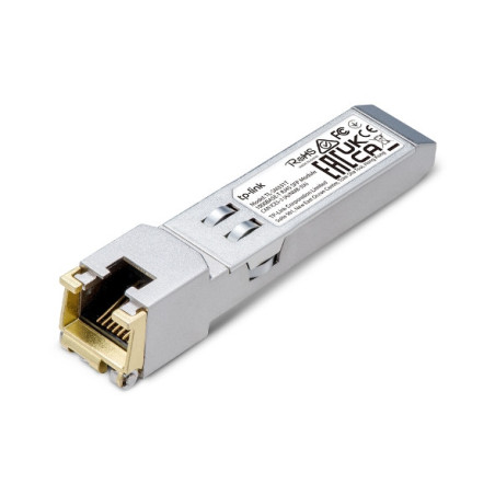 TP-Link TL-SM331T 1000BASE-T RJ45 SFP Module. 100m Reach Over UTP Cat 5e Or Above Cable, 1000BASE-T, TX Disable, Hot Swappabl