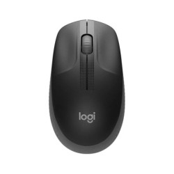 Logitech M190 Full-Size Wireless Mouse - Charcoal