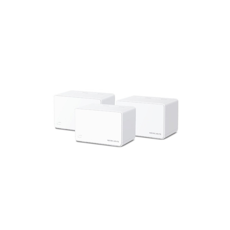 Mercusys Halo H80X(3-pack) AX3000 Whole Home Mesh Wi-Fi 6 System,3000 Mbps Dual Band Wi-Fi, Up to 650 Square Meters, 574/2402