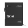 Teltonika TSW304 DIN Rail Ethernet Switch, 4x Gigabit Ethernet with speeds of up to 1000 Mbpsl, Wide Range of Voltages, PSU e