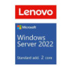 LENOVO Windows Server 2022 Standard Additional License (2 core) (No Media/Key) (Reseller POS Only  ST50 / ST250 / SR250 / ST5