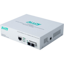 Alloy POE3000SFP 10/100/1000Base-T PoE  RJ-45 to SFP Converter.